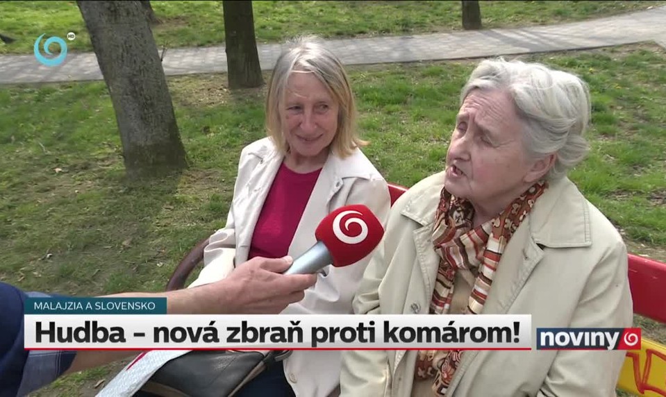 Hudba - nová zbraň proti komárom!
