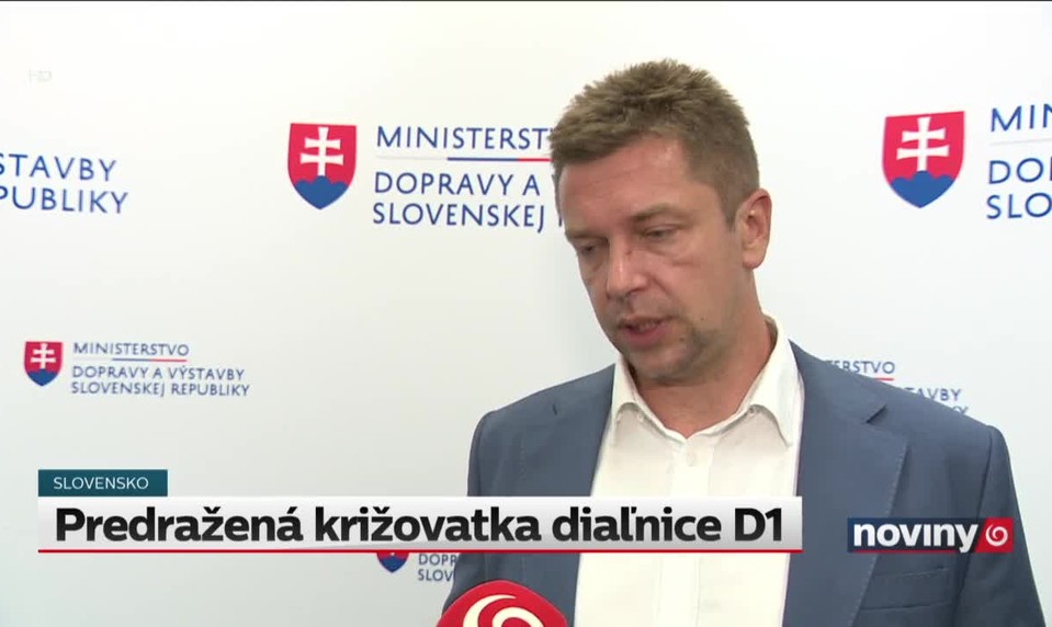 Predražená križovatka diaľnice D1