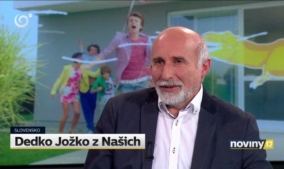 Herec Peter Šimun zo seriálu Naši