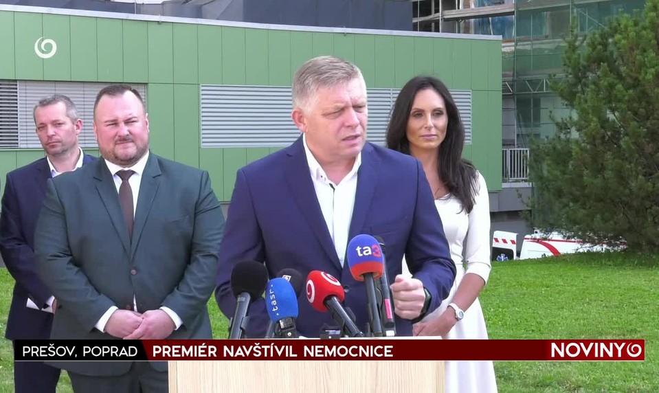 PREMIÉR NAVŠTÍVIL NEMOCNICE