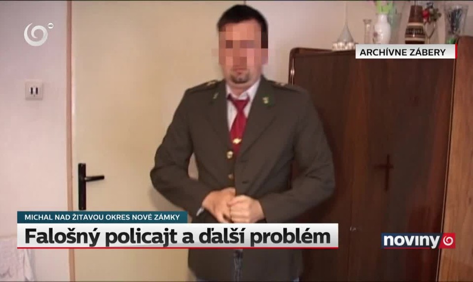 Falošný policajt a ďalší problém
