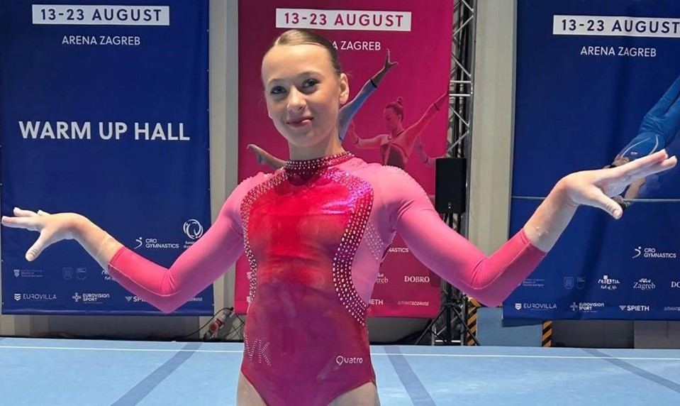 Gymnastka PILIAROVÁ dvakrát štvrtá na Majstrovstvách Európy