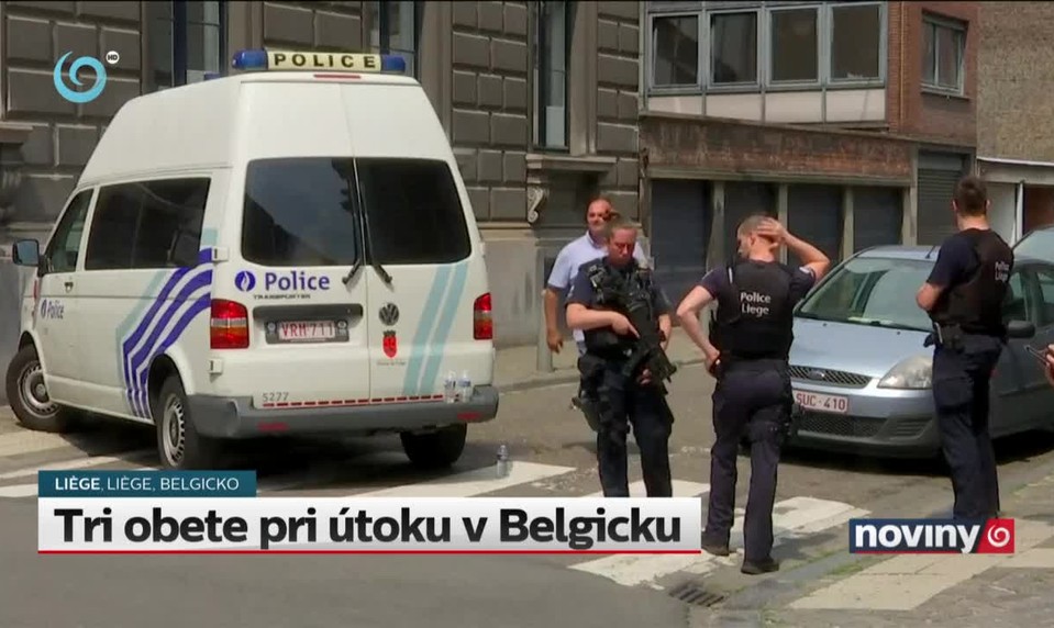 Tri obete pri útoku v Belgicku