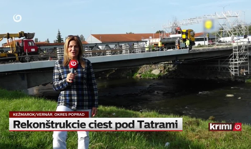 Rekonštrukcie ciest pod Tatrami