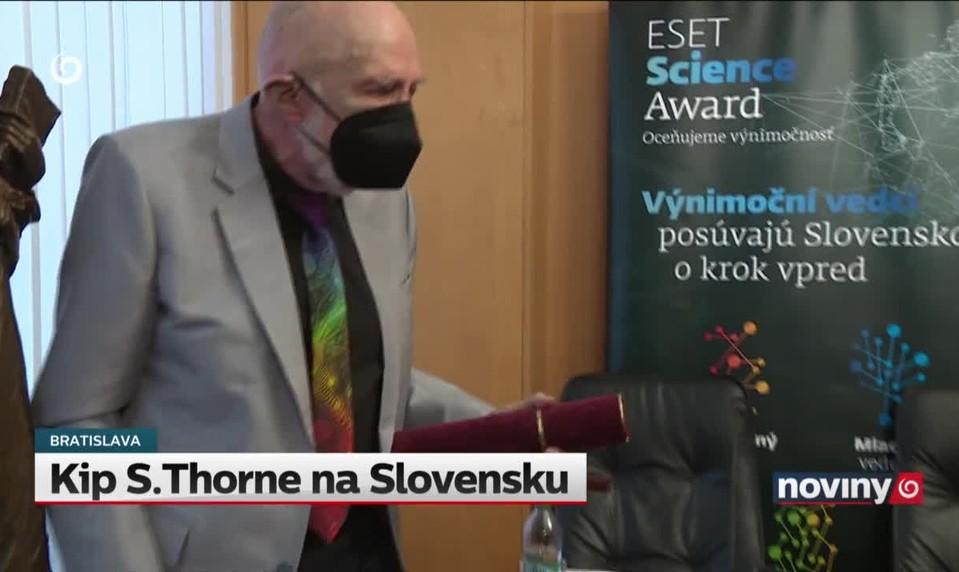 Kip S.Thorne na Slovensku