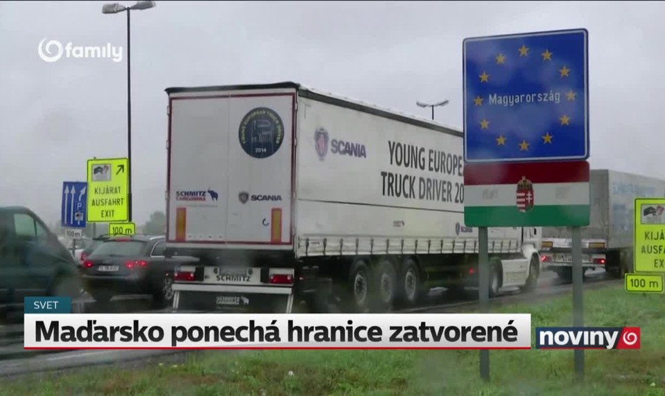 Maďarsko ponechá hranice zatvorené