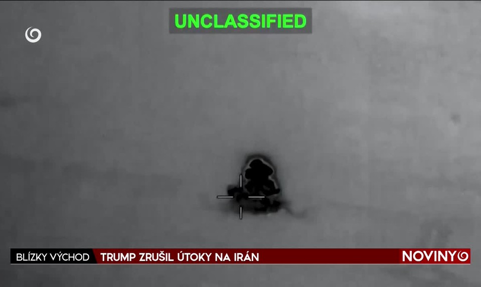 TRUMP ZRUŠIL ÚTOKY NA IRÁN