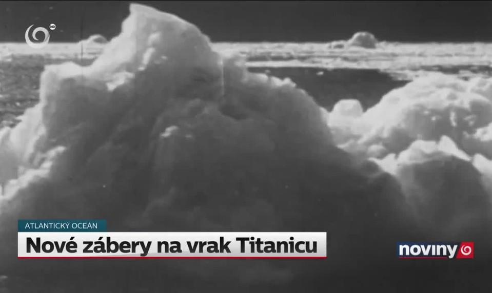 Nové zábery na vrak Titanicu