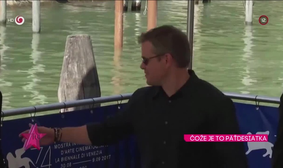 ČOŽE JE TO PÄŤDESIATKA Matt Damon