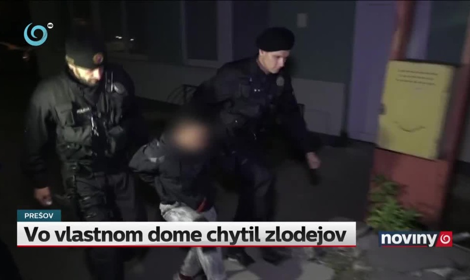 Vo vlastnom dome chytil zlodejov