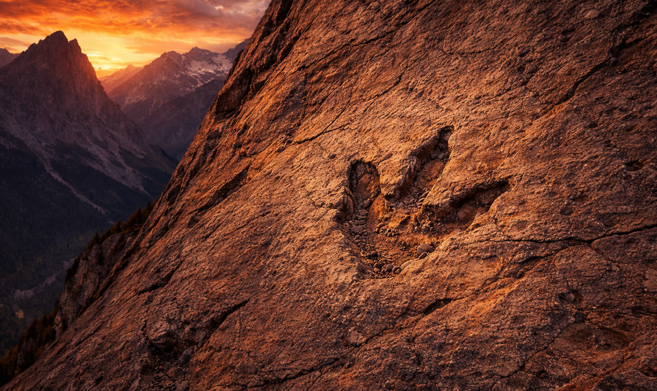 Kolmá stena v Taliansku plná dinosaurov
