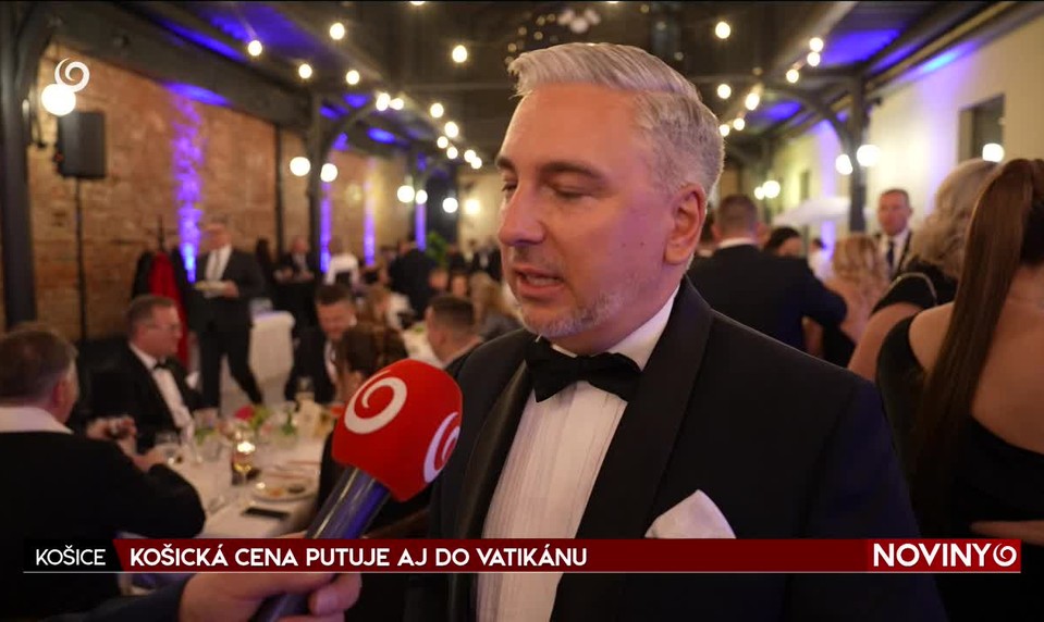 KOŠICKÁ CENA PUTUJE AJ DO VATIKÁNU