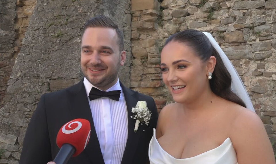 Redaktorka TV JOJ Karolína Prokopová sa vydala. Svoje áno povedala Lukášovi