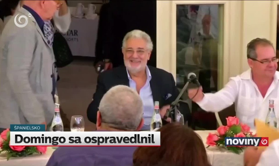 Domingo sa ospravedlnil