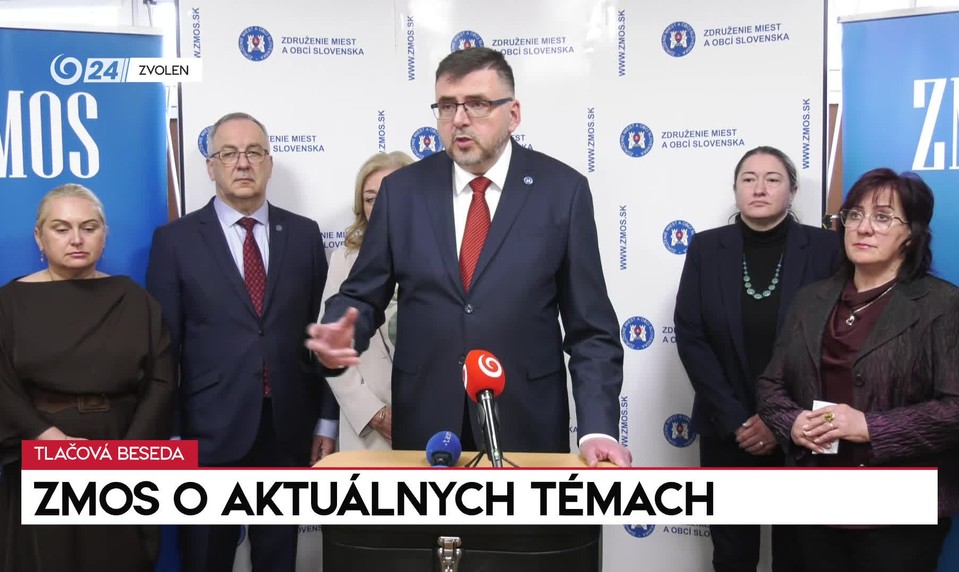 Tlačová beseda ZMOS o aktuálnych témach