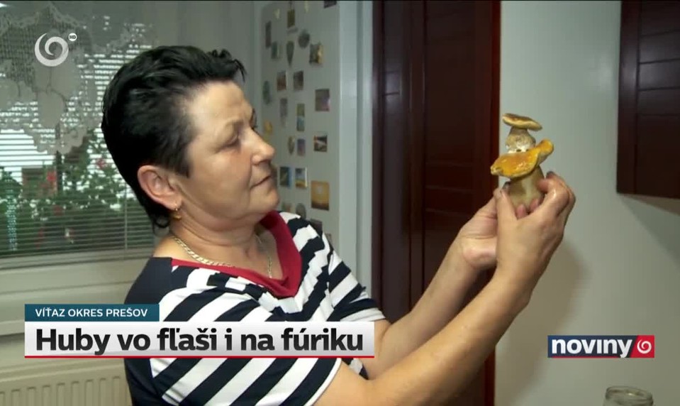 Huby vo fľaši i na fúriku