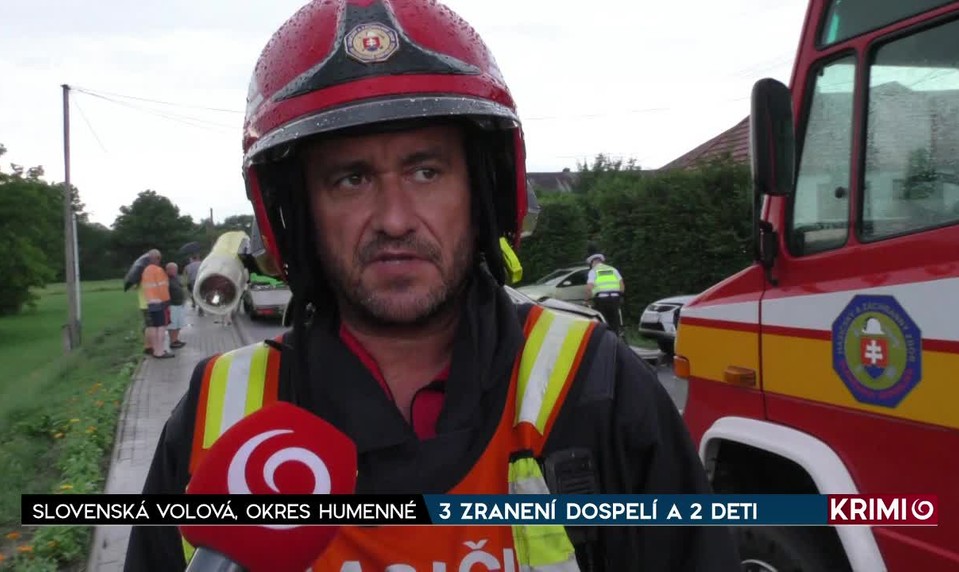 3 ZRANENÍ DOSPELÍ A 2 DETI