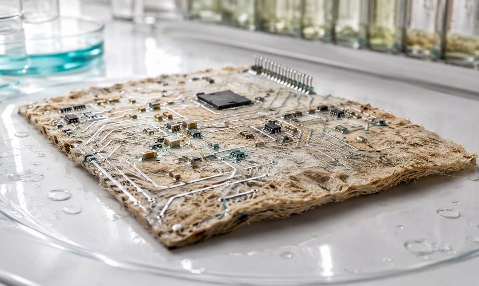 Vedci vyrobili z húb elektronický obvod, ktorý funguje