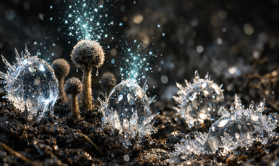 Tajomné huby z pôdy vedia zmraziť vodu: Vedci sú v šoku