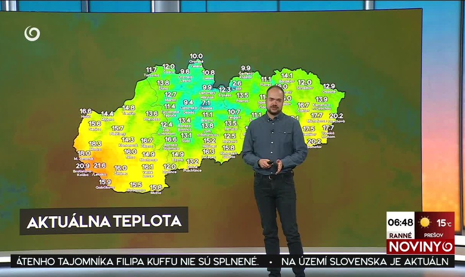 Počasie so Samuelom BACÁKOM