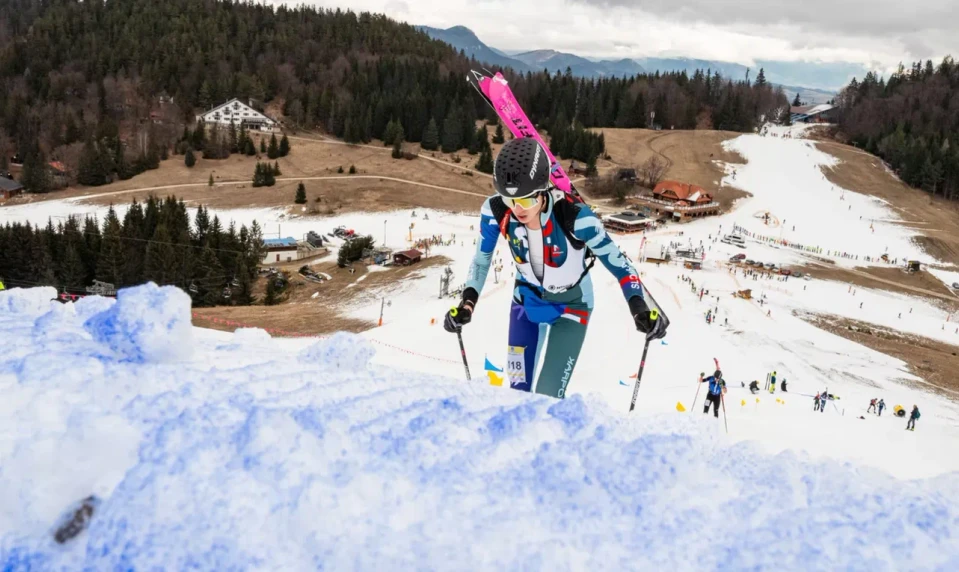 Skialpinista HUBAČ s treťou medailou