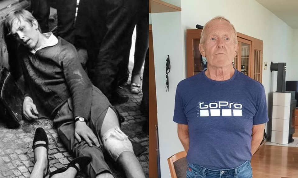 Muža zo slávnej fotografie ruskej okupácie identifikovali po 58 rokoch. Miroslav má guľku v nohe dodnes