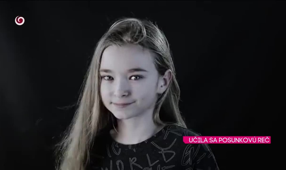 učila sa posunkovú reč