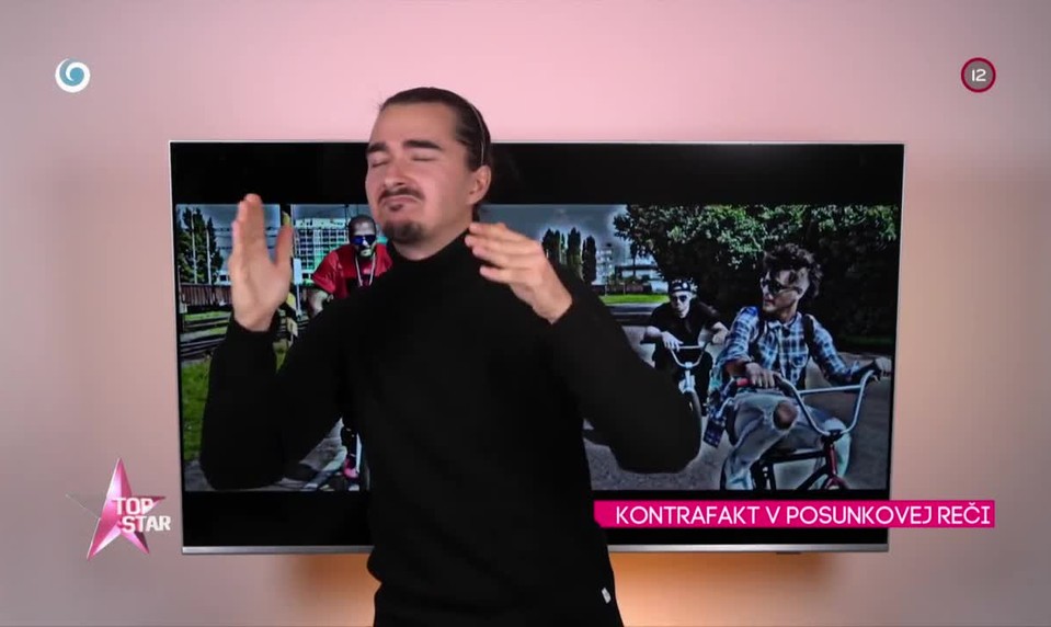 Kontrafakt v posunkovej reči