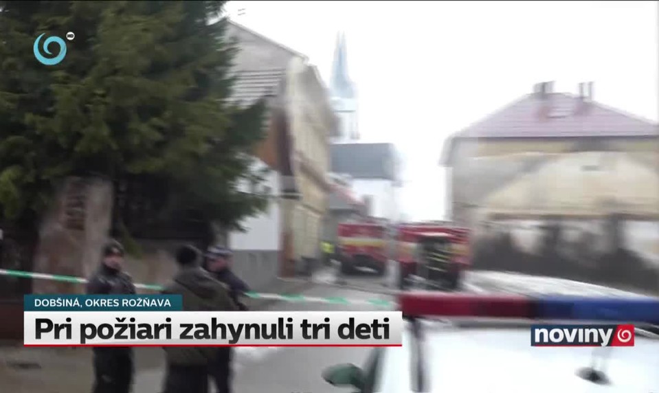Pri požiari zahynuli tri deti