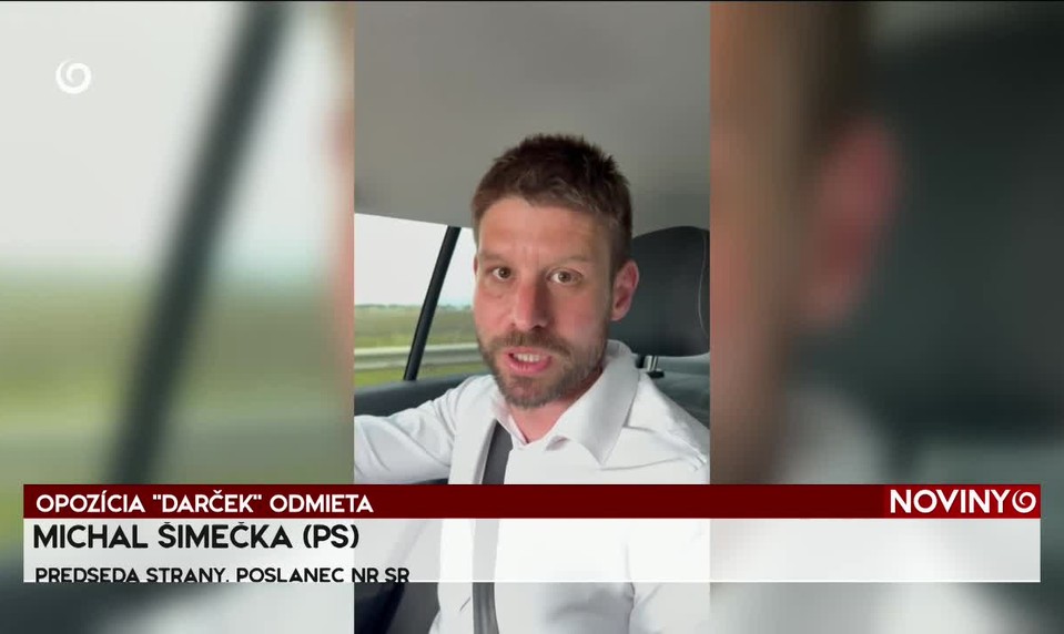 OPOZÍCIA "DARČEK" ODMIETA