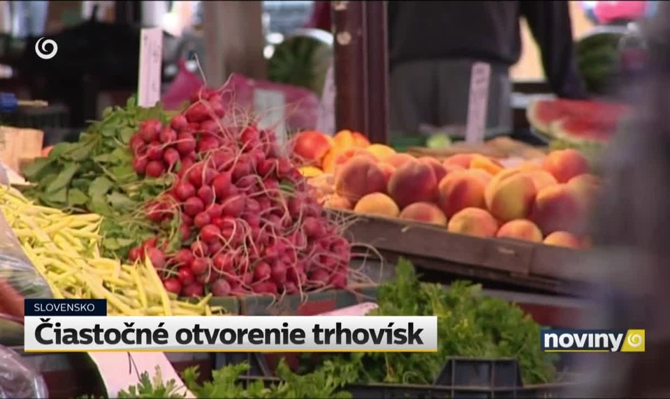 Čiastočné otvorenie trhovísk