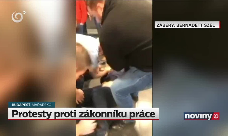 Protesty proti zákonníku práce