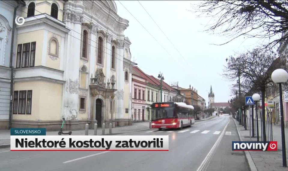 Niektoré kostoly zatvorili