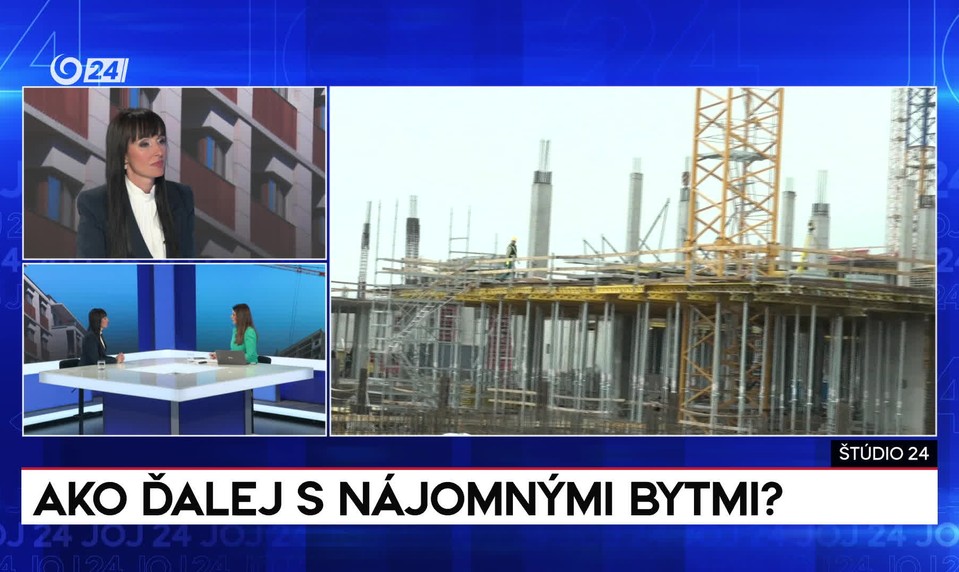 Štúdio 24: Ako ďalej s nájomnými bytmi?