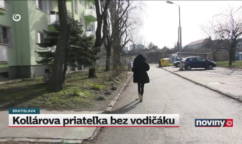 Kollárova priateľka bez vodičáku
