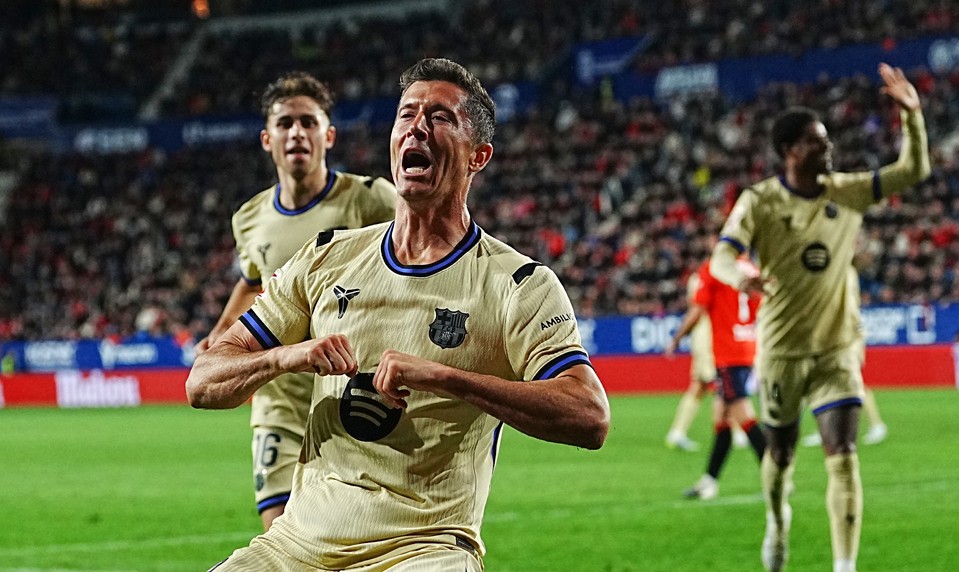 Misia splnená. LEWANDOWSKI opúšťa Barcelonu