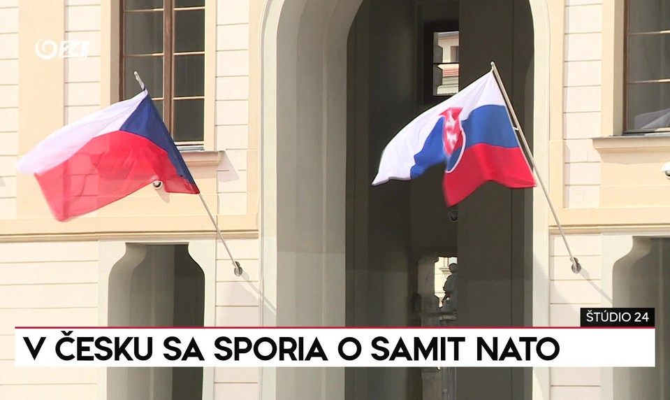 Štúdio 24: V Česku sa sporia o samit NATO