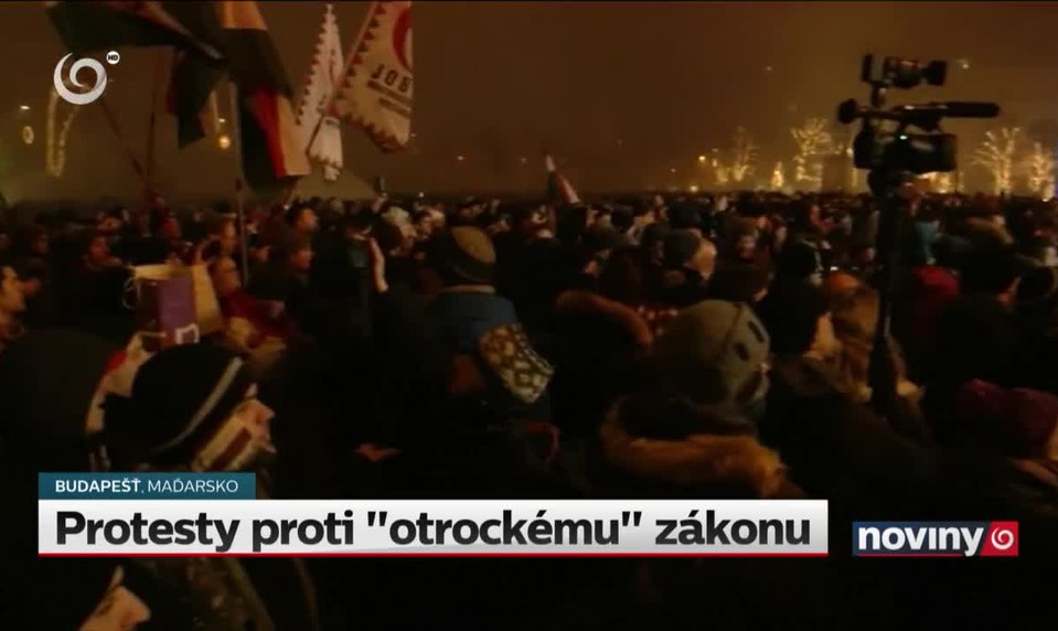 Protesty proti "otrockému" zákonu
