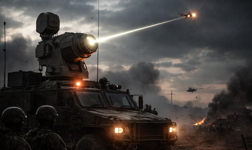 Rusko ukázalo laser proti dronom. Pribúdajú otázky