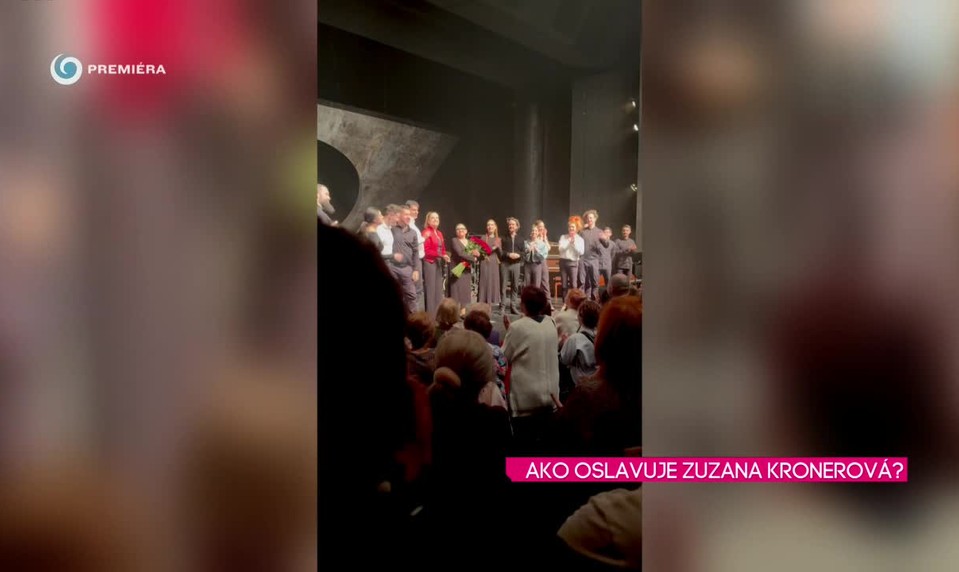 Ako oslavuje Zuzana Kronerová?