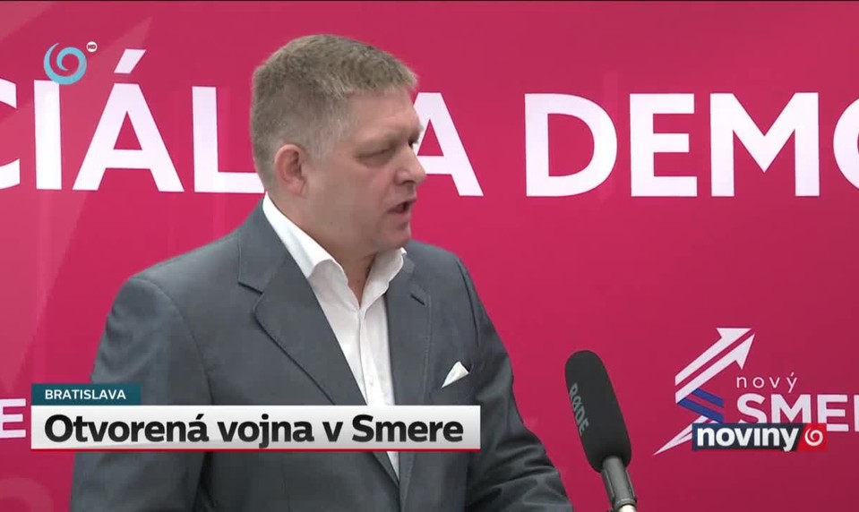 Otvorená vojna v Smere