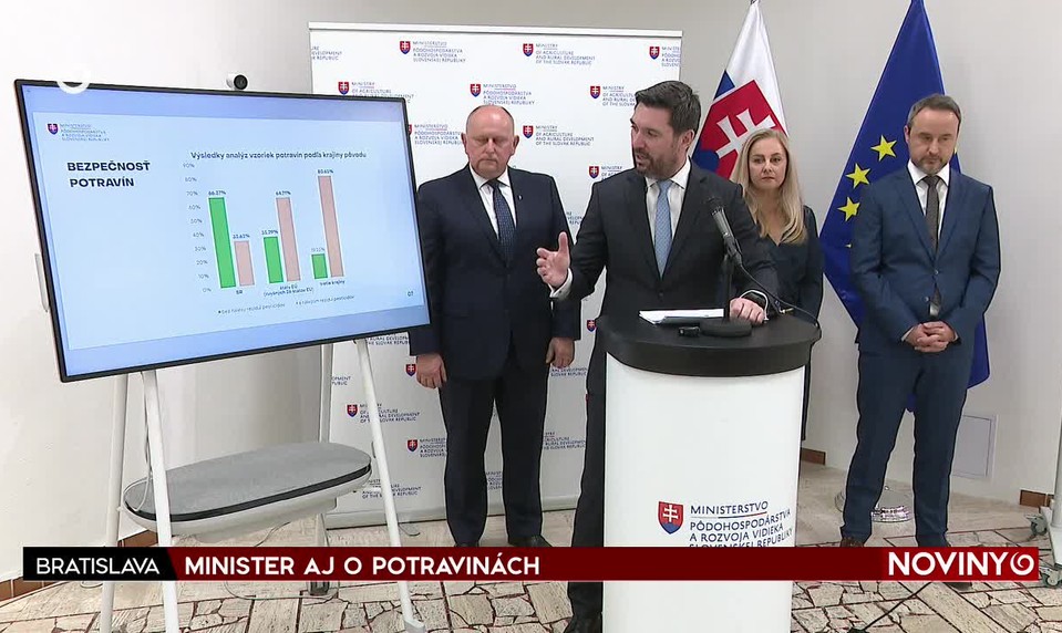 MINISTER AJ O POTRAVINÁCH