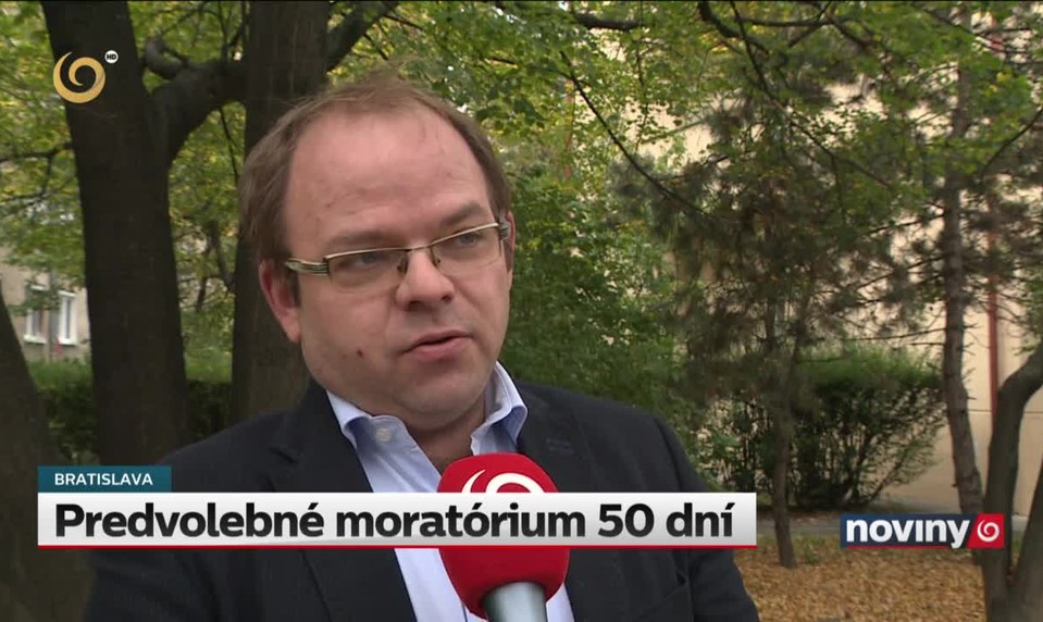 Predvolebné moratórium 50 dní