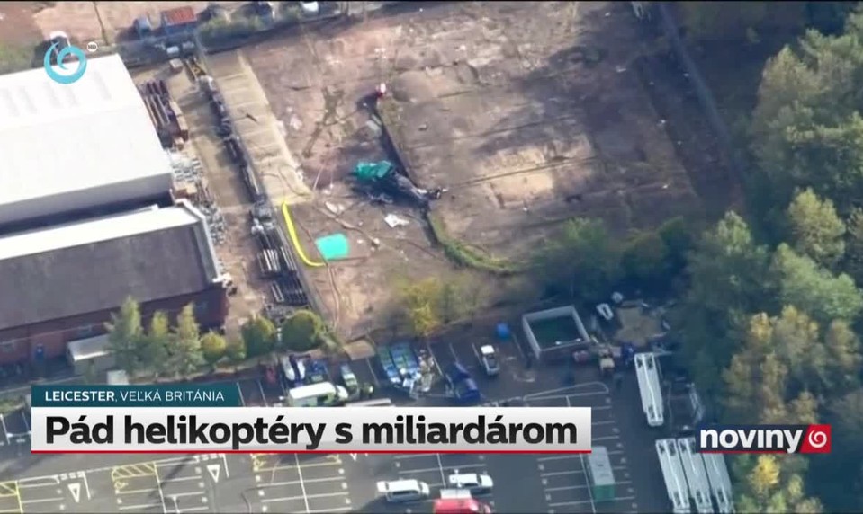 Pád helikoptéry s miliardárom