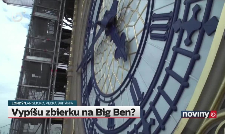 Vypíšu zbierku na Big Ben?