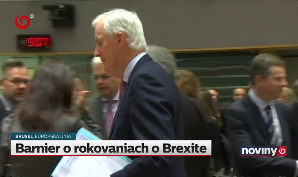Barnier o rokovaniach o Brexite