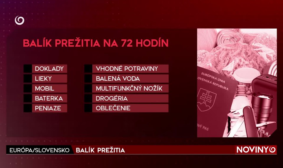 BALÍK PREŽITIA
