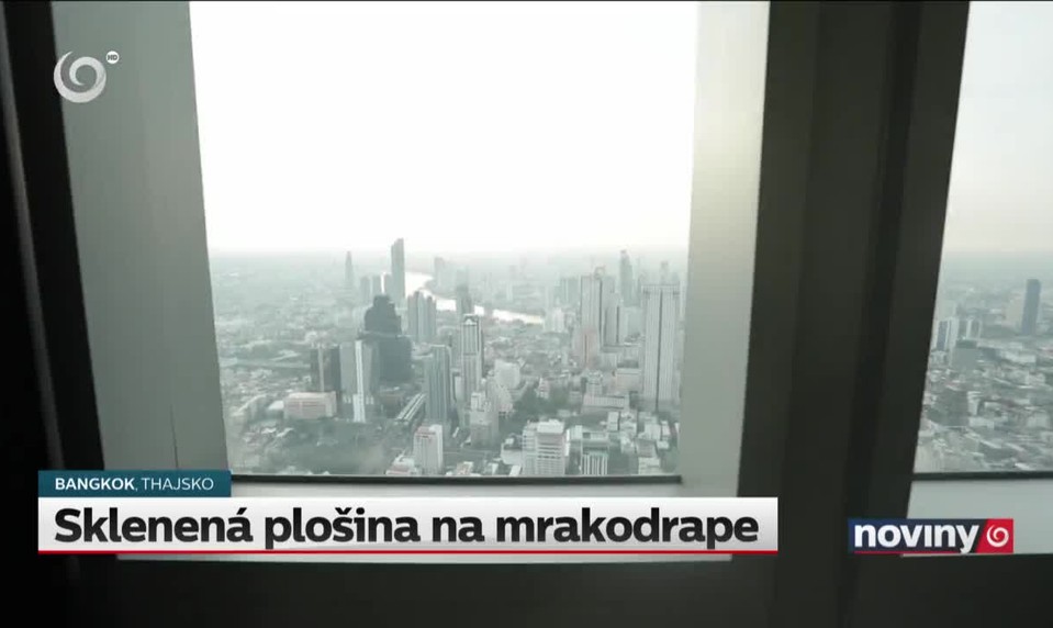 Sklenená plošina na mrakodrape