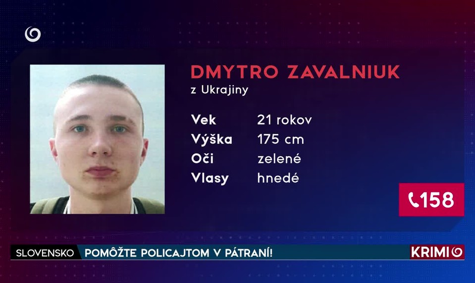 POMÔŽTE POLICAJTOM V PÁTRANÍ!