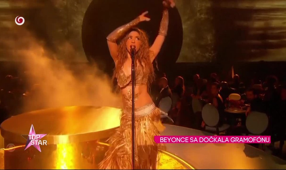 BEYONCE SA DOČKALA GRAMOFÓNU